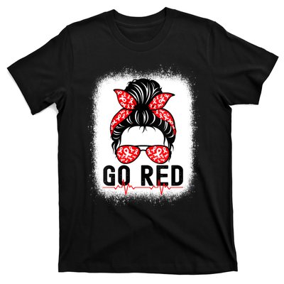 Womens Go Red American Heart Health Month Awareness In February T-Shirt