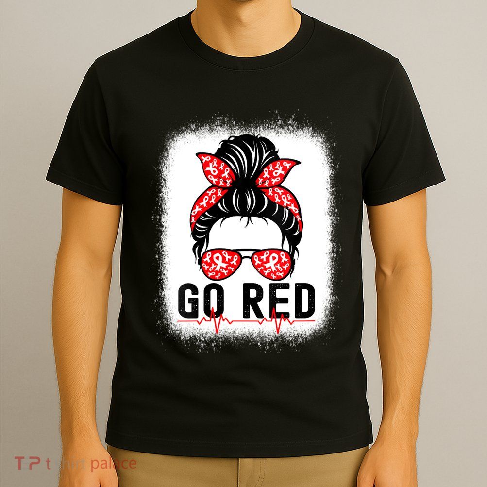 Womens Go Red American Heart Health Month Awareness In February T-Shirt