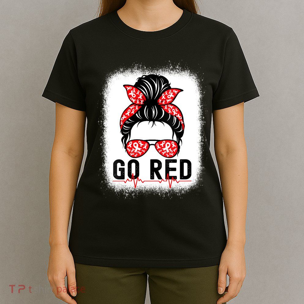 Womens Go Red American Heart Health Month Awareness In February T-Shirt
