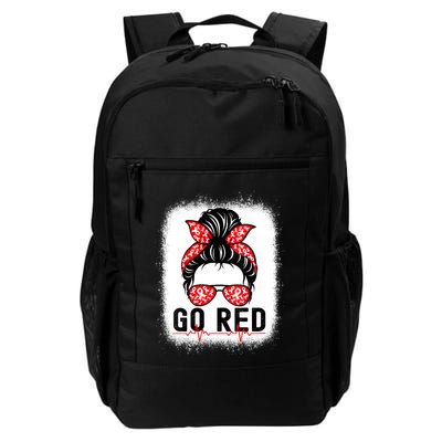 Womens Go Red American Heart Health Month Awareness In February Backpack