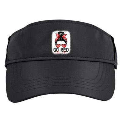Womens Go Red American Heart Health Month Awareness In February Adult Drive Performance Visor