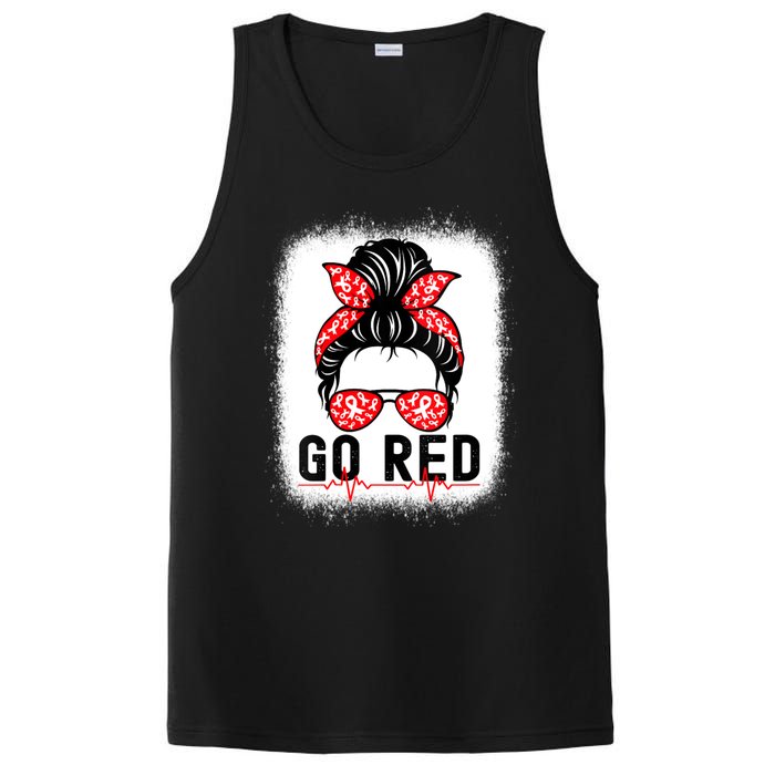 Womens Go Red American Heart Health Month Awareness In February PosiCharge Competitor Tank