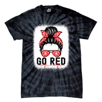 Womens Go Red American Heart Health Month Awareness In February Tie-Dye T-Shirt