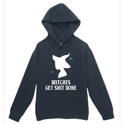 Witches Get Shit Done Funny Spooky Vibes Halloween Costume Meaningful Gift Urban Pullover Hoodie