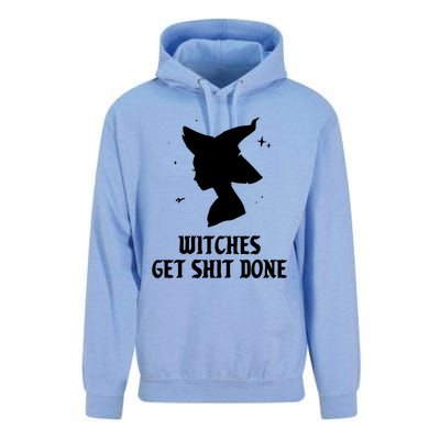 Witches Get Shit Done Funny Spooky Vibes Halloween Costume Meaningful Gift Unisex Surf Hoodie