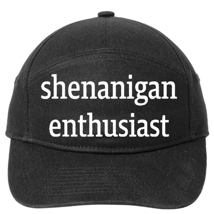 Women's Graphic Shenanigan Enthusiast 7-Panel Snapback Hat