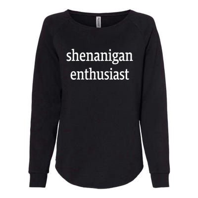 Women's Graphic Shenanigan Enthusiast Womens California Wash Sweatshirt