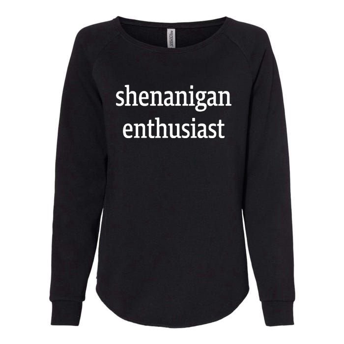 Women's Graphic Shenanigan Enthusiast Womens California Wash Sweatshirt