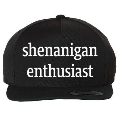 Women's Graphic Shenanigan Enthusiast Wool Snapback Cap