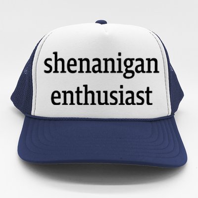 Women's Graphic Shenanigan Enthusiast Trucker Hat