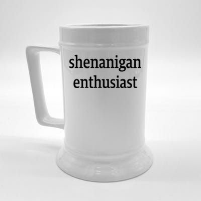 Women's Graphic Shenanigan Enthusiast Beer Stein