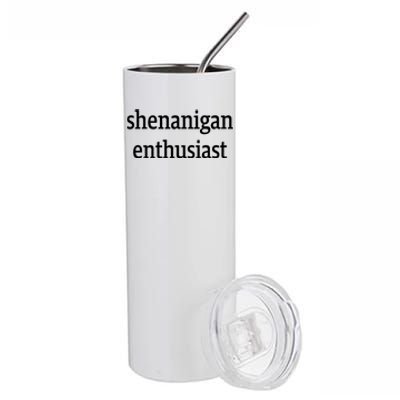 Women's Graphic Shenanigan Enthusiast Stainless Steel Tumbler