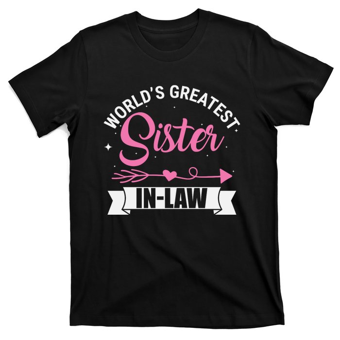 World's Greatest Sisterinlaw From Brotherinlaw T-Shirt