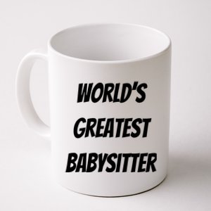 World’s Greatest Sitter Sitters Gift Coffee Mug