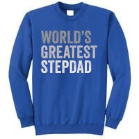 Worlds Greatest Stepdad Funny Dad Stepfather Gift Sweatshirt