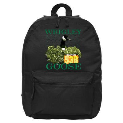 Wrigley Goose Section 538  16 in Basic Backpack