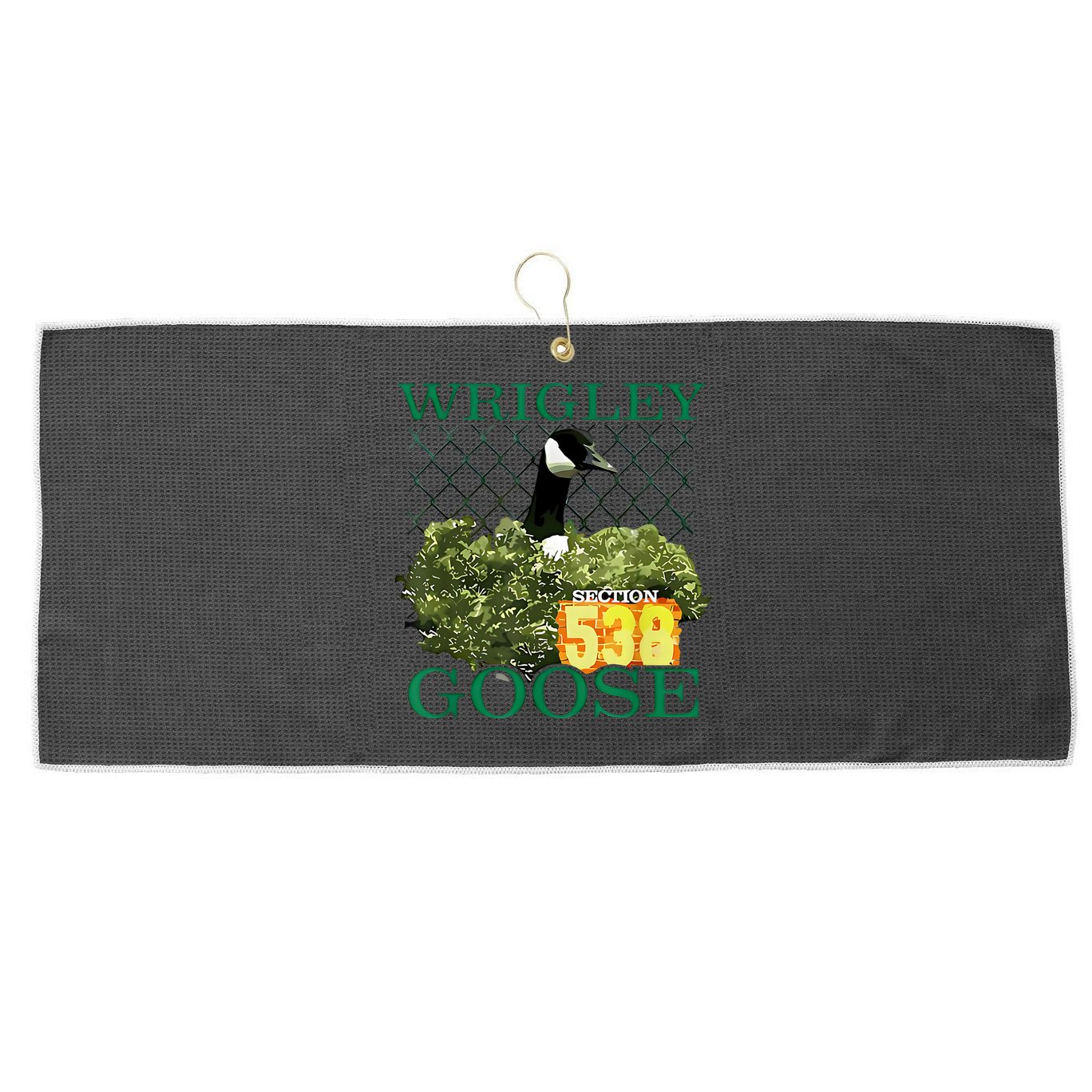 Wrigley Goose Section 538  Large Microfiber Waffle Golf Towel