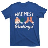 Warmest Greetings Snow Snowy Climate Winter Season Gift T-Shirt