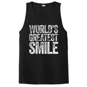 WorldS Greatest Smile Funny Award PosiCharge Competitor Tank