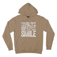 WorldS Greatest Smile Funny Award Hoodie