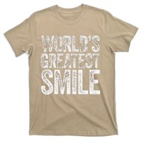 WorldS Greatest Smile Funny Award T-Shirt