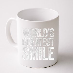 WorldS Greatest Smile Funny Award Coffee Mug