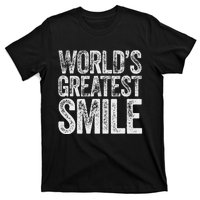 WorldS Greatest Smile Funny Award T-Shirt