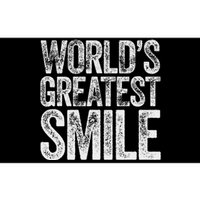 WorldS Greatest Smile Funny Award Bumper Sticker