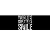 WorldS Greatest Smile Funny Award Bumper Sticker