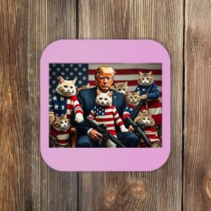 We’Re Gonna Save The Cats Funny Trump Vote 2024 America Coaster