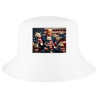 We’Re Gonna Save The Cats Funny Trump Vote 2024 America Cool Comfort Performance Bucket Hat