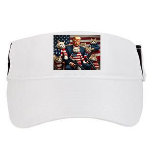 We’Re Gonna Save The Cats Funny Trump Vote 2024 America Adult Drive Performance Visor