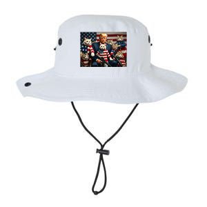 We’Re Gonna Save The Cats Funny Trump Vote 2024 America Legacy Cool Fit Booney Bucket Hat