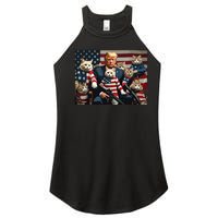 We’Re Gonna Save The Cats Funny Trump Vote 2024 America Women's Perfect Tri Rocker Tank