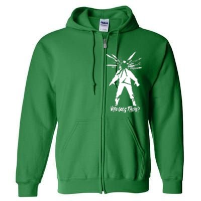 Who Goes There Full Zip Hoodie