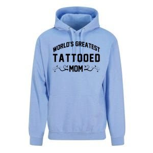 World'S Greatest Tattooed Mom Unisex Surf Hoodie