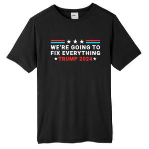 We’Re Going To Fix Everything Trump Victory Speech 2024 Tall Fusion ChromaSoft Performance T-Shirt