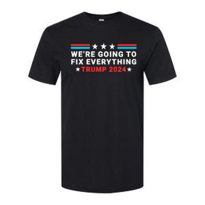 We’Re Going To Fix Everything Trump Victory Speech 2024 Softstyle CVC T-Shirt