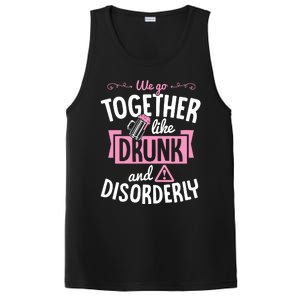 We Go Together Like Drunk And Disorderly Valentines Couple PosiCharge Competitor Tank