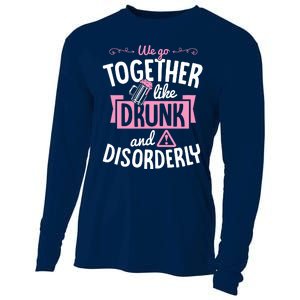 We Go Together Like Drunk And Disorderly Valentines Couple Cooling Performance Long Sleeve Crew