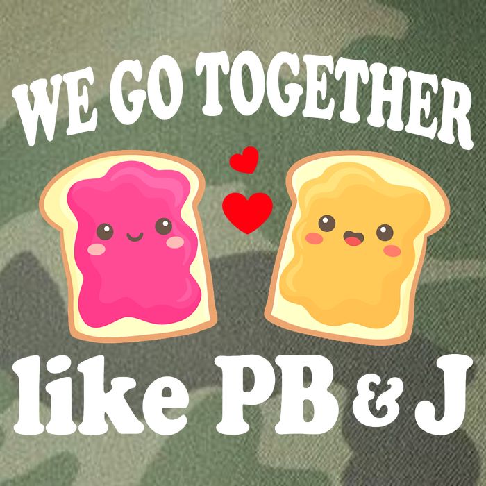 We Go Together Like PB & J - Peanut Butter and Jelly Legacy Tie Dye Trucker Hat