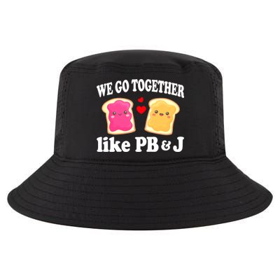 We Go Together Like PB & J - Peanut Butter and Jelly Cool Comfort Performance Bucket Hat