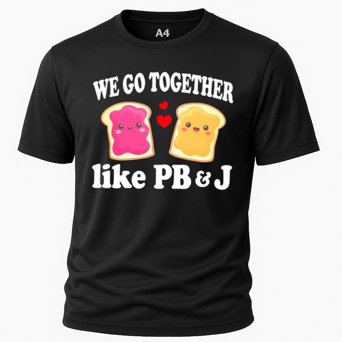 We Go Together Like PB & J - Peanut Butter and Jelly Cooling Performance Crew T-Shirt