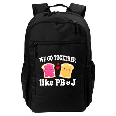 We Go Together Like PB & J - Peanut Butter and Jelly Backpack