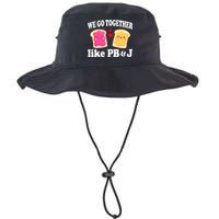 We Go Together Like PB & J - Peanut Butter and Jelly Bucket Hat