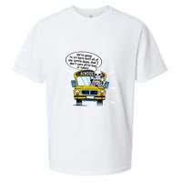 WeRe Going To Sit Here Until All Of You Settle Down Sueded Cloud Jersey T-Shirt
