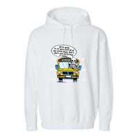 WeRe Going To Sit Here Until All Of You Settle Down Garment-Dyed Fleece Hoodie