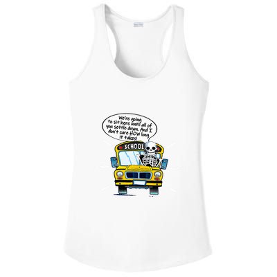 WeRe Going To Sit Here Until All Of You Settle Down Ladies PosiCharge Competitor Racerback Tank