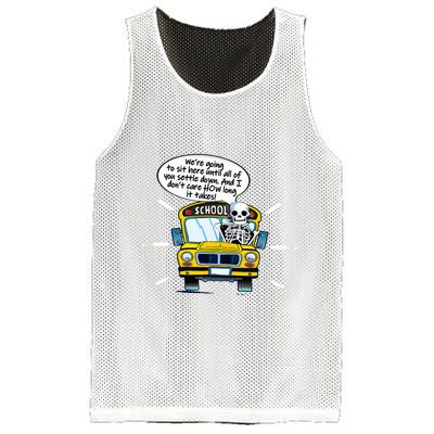 WeRe Going To Sit Here Until All Of You Settle Down Mesh Reversible Basketball Jersey Tank