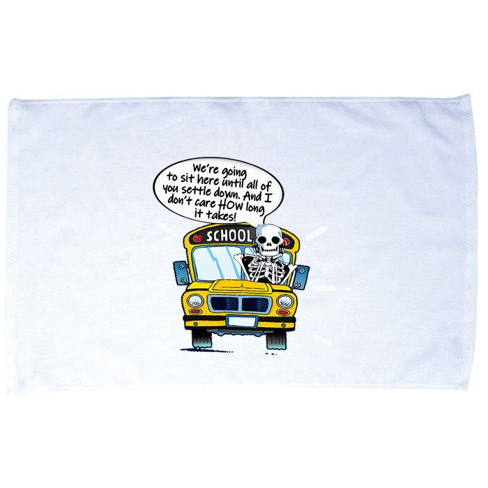 WeRe Going To Sit Here Until All Of You Settle Down Microfiber Hand Towel